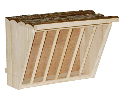 Kerbl Heuraufe XL mit Sitzbrett Nature