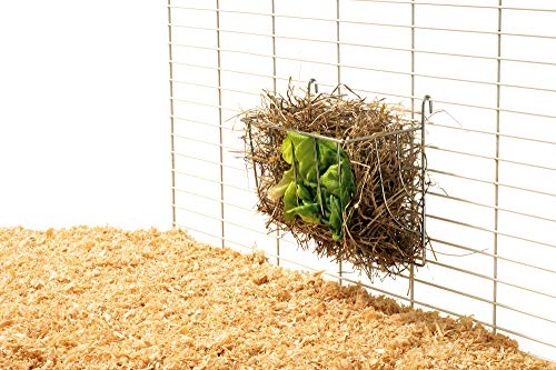 Karlie Flamingo 84110 Heuraufe Hopper 3 20 x 12 x 19 cm, verchromt - 2