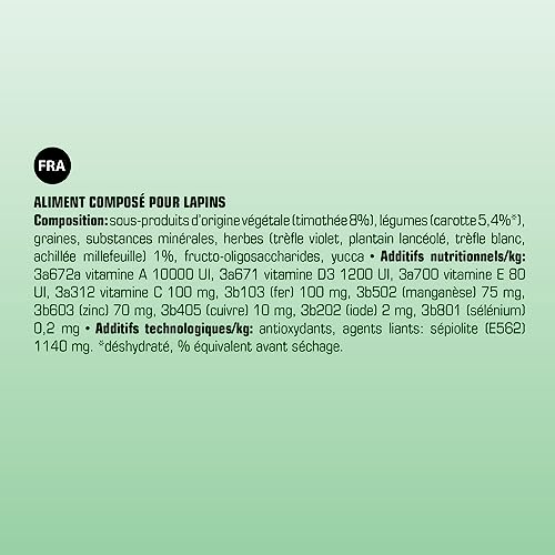 Versele Laga Kaninchenfutter Complete 8 kg, 1er Pack (1 x 8 kg) - 7
