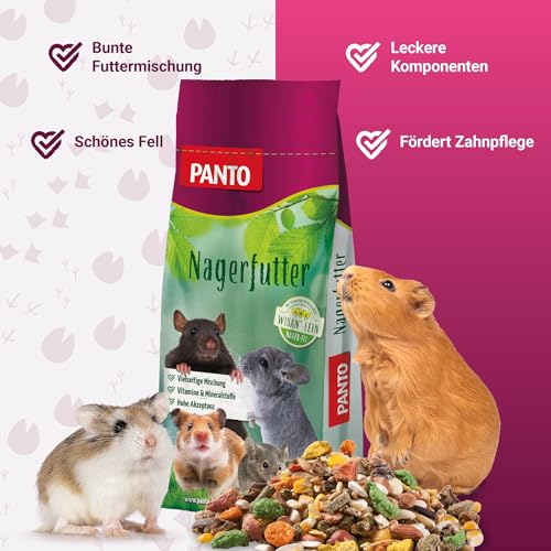 Panto Nager Krokant-Müsli 20kg, 1er Pack (1 x 20 kg) - 2