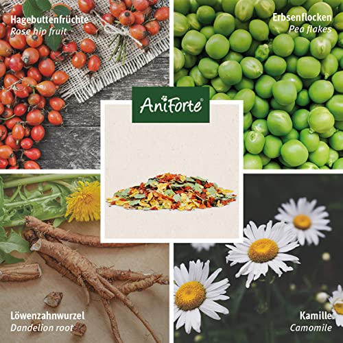 AniForte Natur Nagerfutter 10 Liter u.a. für Hamster, Meerschweinchen, Kaninchen, Chinchilla- Naturprodukt für Nager - 3