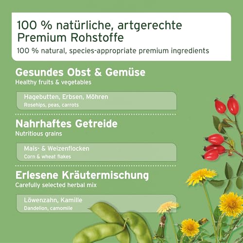 AniForte Natur Nagerfutter 10 Liter u.a. für Hamster, Meerschweinchen, Kaninchen, Chinchilla- Naturprodukt für Nager - 4