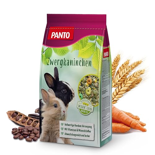 Panto Zwergkaninchenfutter 2,5 kg 4er Pack