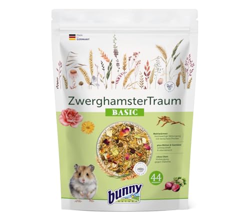 Bunny Traum Futter für Zwerghamster 600 g