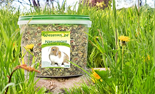 4,5 kg Kaninchenfutter Wiesenknopf Strukturfutter mit Kräuter - 4