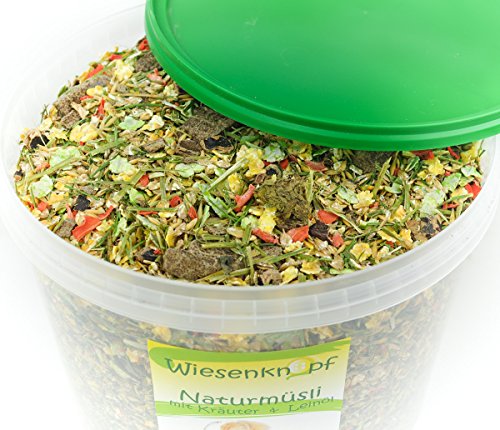 4,5 kg Kaninchenfutter Wiesenknopf Strukturfutter mit Kräuter - 2