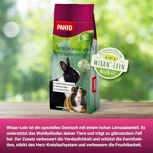 Panto Meerschweinchenfutter mit Vitamin C Pelettiert, 1er Pack (1 x 25 kg) - 5