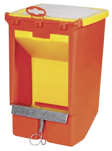 Kerbl 74104 Futterautomat für Kaninchen  Kunststoff / Metall, 1 Fressplatz - 2