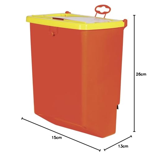 Kerbl 74104 Futterautomat für Kaninchen  Kunststoff / Metall, 1 Fressplatz - 4