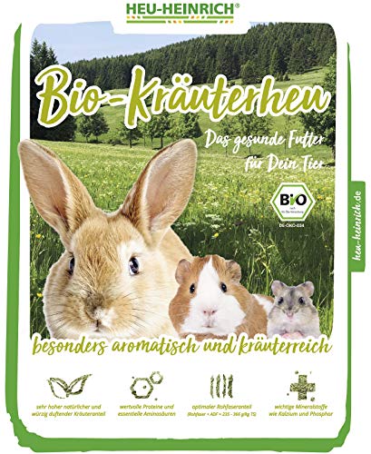 HEU-HEINRICH® 1kg Bio – Bergwiesen – Kräuterheu aus dem Naturpark Thüringer Wald - 3