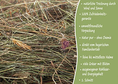 Heu Ernte 2016 Heuballen 15kg von Heu-Tom direkt ab Hof Futter Meerschweinchen Kaninchen - 3