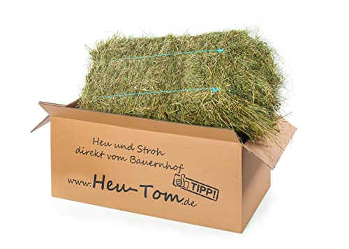 Heu Ernte 2016 Heuballen 15kg von Heu-Tom direkt ab Hof Futter Meerschweinchen Kaninchen - 7