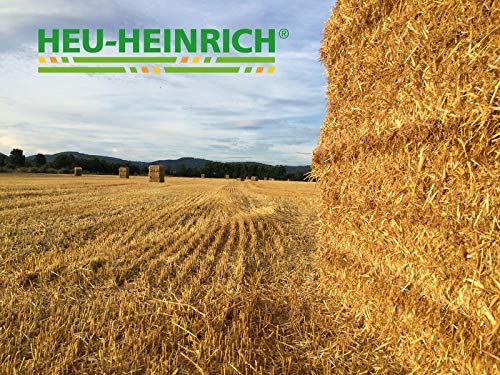HEU-HEINRICH® 6 x 1 kg Bio – Stroh – weiches Einstreu für Ihr Heimtier - 5
