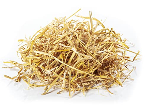 Gerstenstroh Ernte von Heu-Tom ® Strohballen ca. 15 kg, Einstreu Futter Meerschweinchen Hasen Kaninchen direkt vom Hof der Familie Emmerig - 3