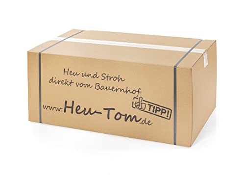 Gerstenstroh Ernte von Heu-Tom ® Strohballen ca. 15 kg, Einstreu Futter Meerschweinchen Hasen Kaninchen direkt vom Hof der Familie Emmerig - 8