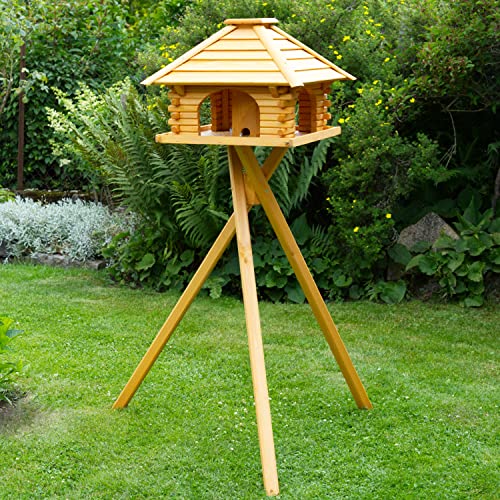 Stabiles Vogelhaus mit Ständer imprägniert