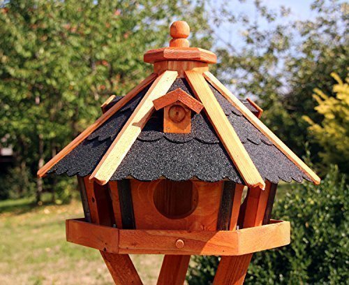 Vogelhaus Typ 23 Schwarz ohne Ständer