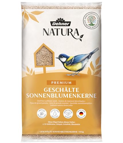 Dehner Natura geschälte Sonnenblumenkerne, 10 kg