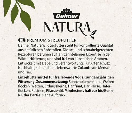 Dehner Natura Wildvogelfutter, Streufutter, 20 kg - 7