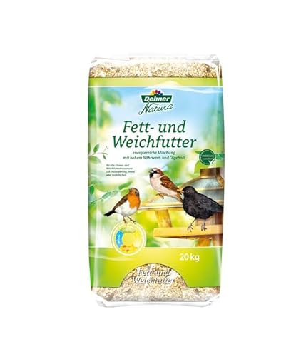 Dehner Natura Wildvogelfutter, Fett- und Weichfutter, 20 kg