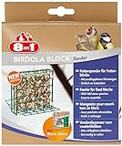 8in1 Birdola Block Feeder (Futterspender mit ausklappbaren Sitzstangen für Wildvögel, inklusive Futterblock), 352 g - 3
