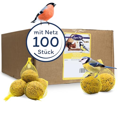100 stk =9 kg Meisenknödel mit Netz