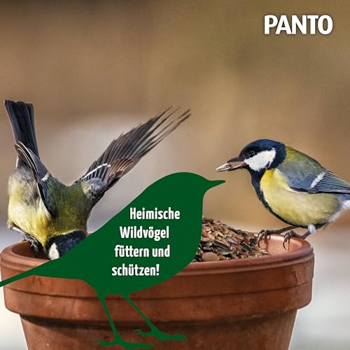 Panto Vier-Jahreszeitenfutter, Wildvogelfutter, 1er Pack (1 x 25 kg) - 4