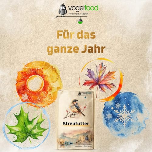 25 kg SaMore Streufutter Bird´s Garden Wildfogelfutter Sommerstreu Winterstreu Körnerfutter-kostenloser Versand innerhalb Deutschlands (außer Inseln) - 7