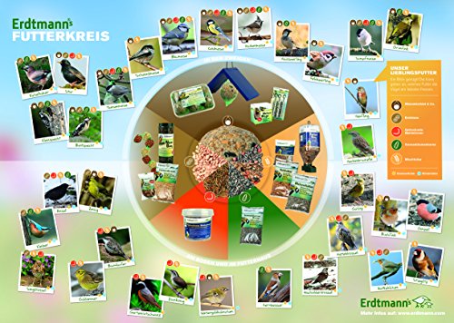 Erdtmanns Wildvogelfutter plus, 1er Pack (1 x 800 g) - 7