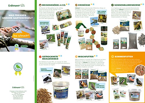 Erdtmanns Wildvogelfutter plus, 1er Pack (1 x 800 g) - 8