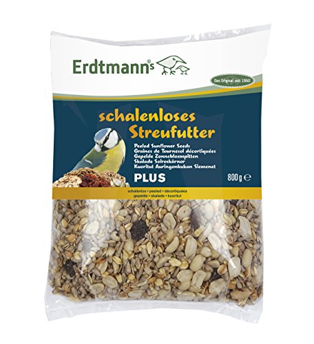 Erdtmanns schalenloses Streufutter plus, 1er Pack (1 x 800 g)