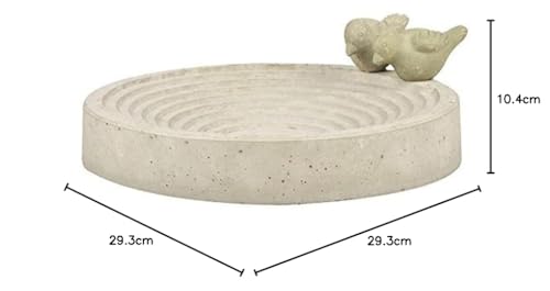 Esschert Design Vogeltränke, Vogelbad, aus Beton - 2