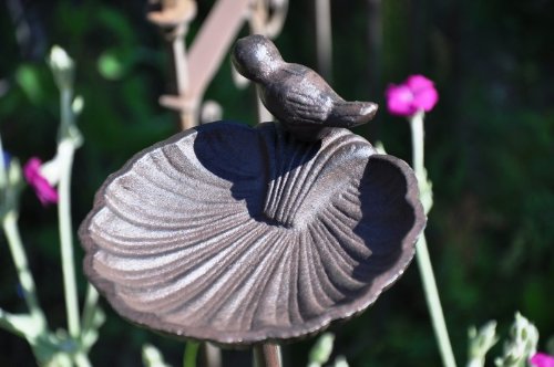 Vogeltränke auf Stab – Höhe 98 cm - 3