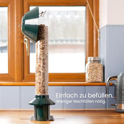 Eichhörnchensichere Vogelfutterstation Roamwild Pest-Off-Futterstation für Erdnüsse - 5