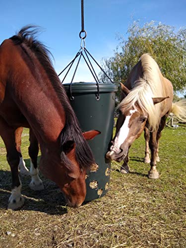 Der neue Heubehälter: „Heuspender Comfort“ für Pferde – Alternative und/oder Ergänzung zu Heunetzen und Heukörben - 2