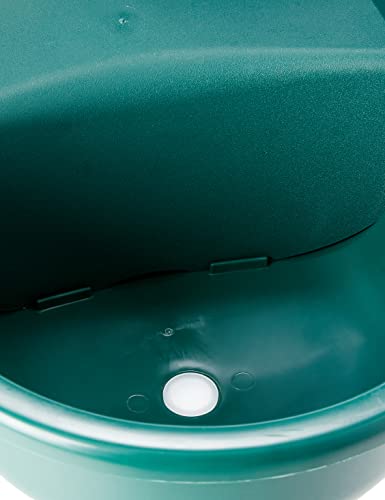 Kerbl 22522 Schwimmertränkebecken aus Kunststoff, 3 l grün - 3