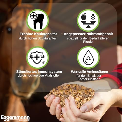 Eggersmann Senior Müsli Wellness EMH für Pferde, 1-er Pack (1 x 20 kg) - 2