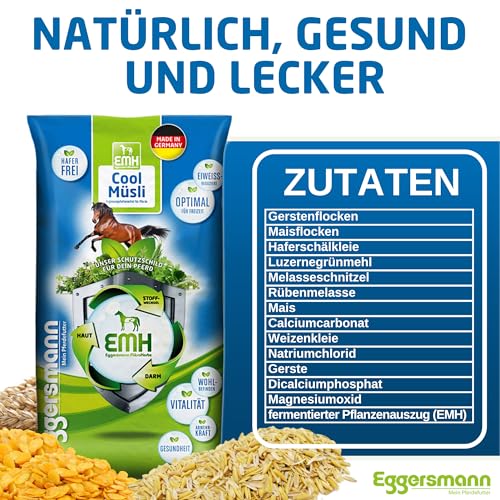 Eggersmann Cool Müsli Wellness EMH für Pferde, 1-er Pack (1 x 20 kg) - 4