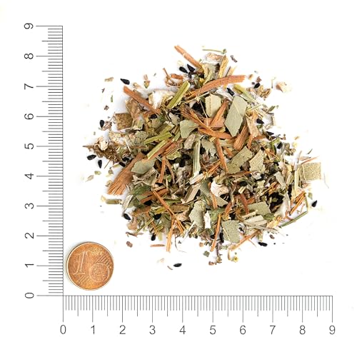 Bronchial Kräuter No. 1 für Pferde – 1000 g – Unterstützend bei Husten, Verschleimung Schnupfen & Atemwegsinfekten – Pferdekräuter - 3