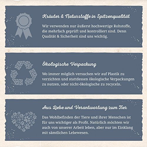 Huf Kräuter No.2 für Pferde – 500 g – Pferdekräuter unterstützend bei Hufrehe und den Folgen von EMS und ECS - 5