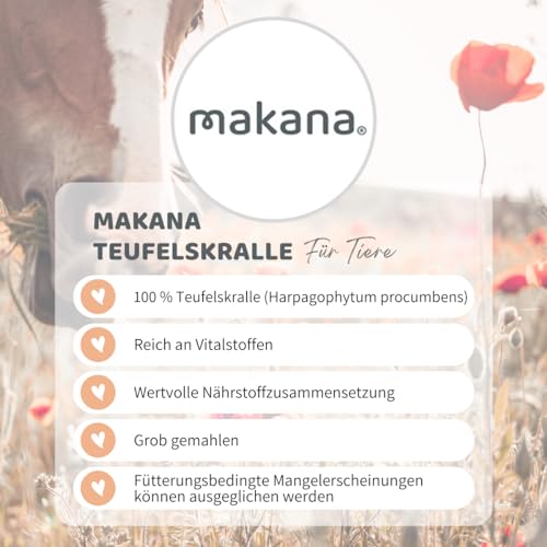 Makana Teufelskralle gemahlen, 5er Pack (5 x 1 kg) - 2