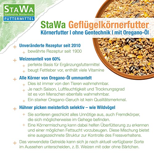 StaWa Hühnerfutter Geflügelkörnerfutter Körnerfutter 25 kg !!!GVO frei!!! - 3