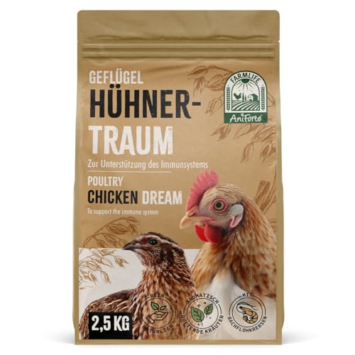 AniForte Hühnertraum Gesunde Belohnung 2,5 kg - Naturprodukt für Hühner