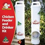 Dine a Chook Hühner Futterautomat Set Futter/Wasser - 2