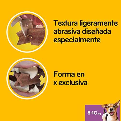 Pedigree DentaStix Hundesnack für kleine Hunde (5-10kg), Zahnpflege-Snack mit Huhn und Rind, 1 Packung je 56 Stück (1 x 880 g) - 6