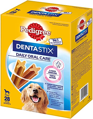 Pedigree Snacks DentaStix Multipack für grosse Hunde, 28 St. - 2