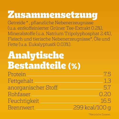 Pedigree DentaStix Fresh Hundesnack für mittelgroße Hunde (10-25kg), Zahnpflege-Snack mit Eukalyptusöl und Grüner Tee-Extrakt, 4 Packungen je 28 Stück (4 x 720 g) - 6