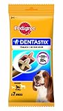 Pedigree DentaStix Snacks für mittelgroße Hunde (10-25kg) 7 Stück, 2er Pack (2 x 180 g)