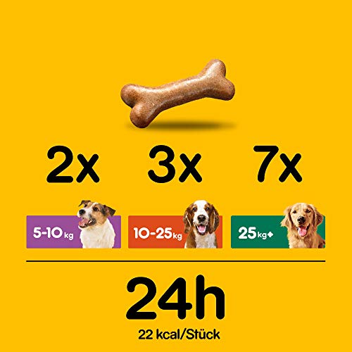 Pedigree Biscrok Hundesnacks 3 köstlichen Geschmacksrichtungen, 6 Packungen (6 x 500 g) - 4