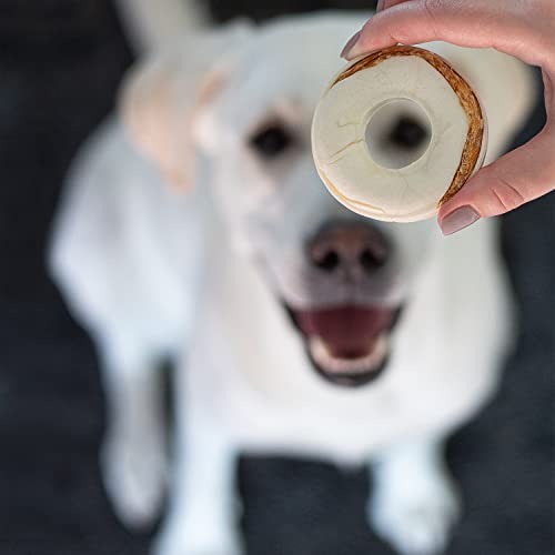 8in1 Delights Kauringe (gesunder Kausnack in Ringform für größere Hunde über 20 kg, hochwertiges Hähnchenfleisch), 3 Stück (119 g) - 6
